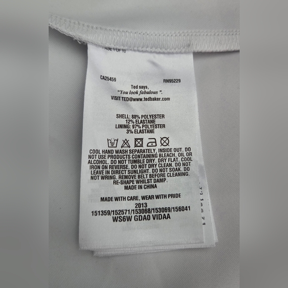 Ted Baker Vidaa Forget-Me-Not Skater Dress. US size 10. See description! - Picture 13 of 14